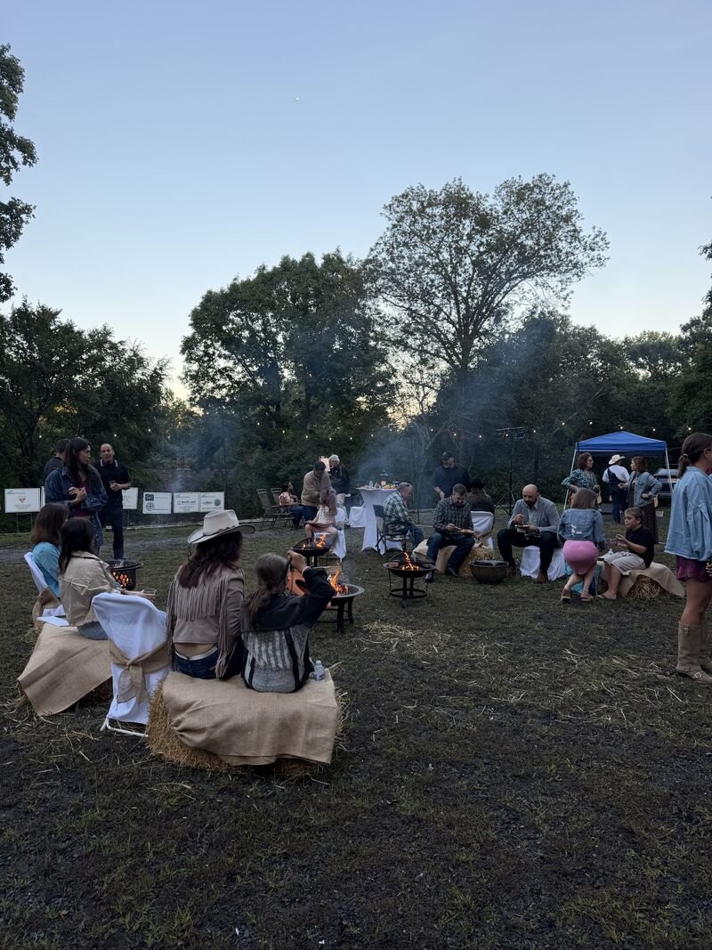 Fire pits, line dancing and horses
