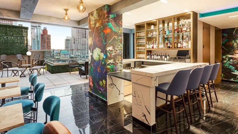 Hotel bar