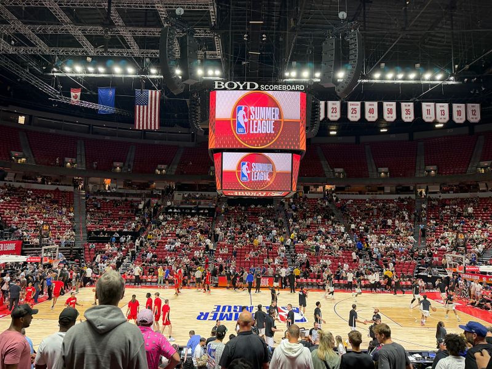 Summer League in Vegas with the Brooklyn Nets