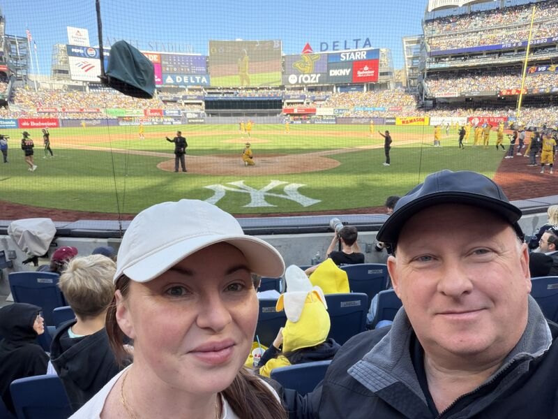 From the Legends seats